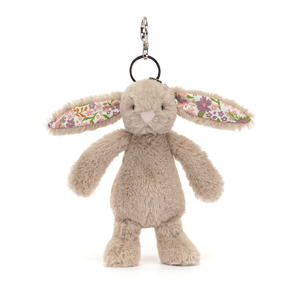 Jellycat | Blossom Beige Bunny 'Petal' Bag Charm