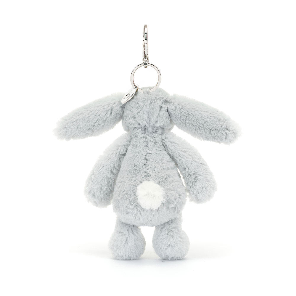 Jellycat | Bashful Silver Bunny Bag Charm