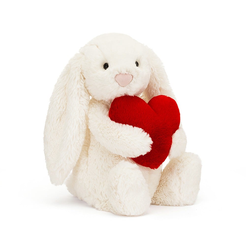 Jellycat | Bashful Red Love Heart Bunny Original