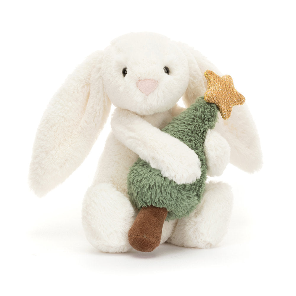 Jellycat | Bashful Bunny with Christmas Tree