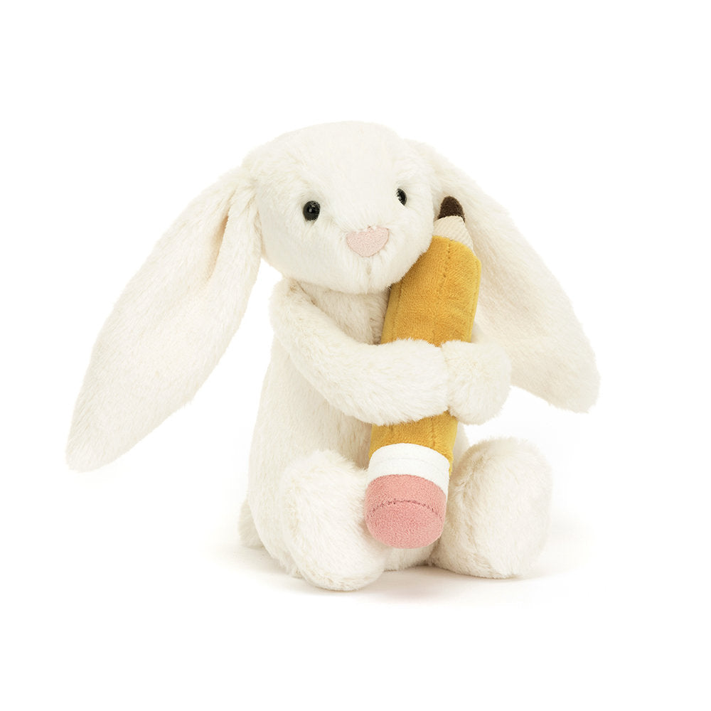 Jellycat | Bashful Bunny with Pencil