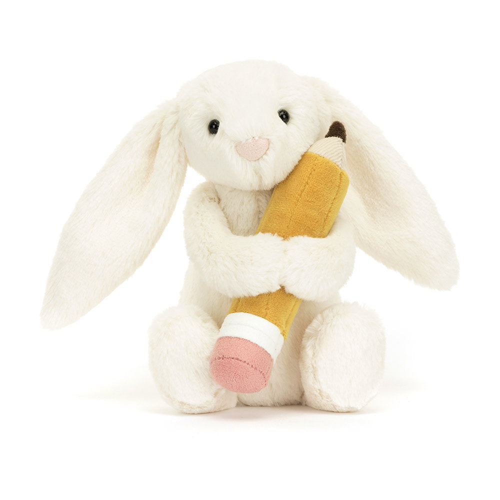 Jellycat | Bashful Bunny with Pencil