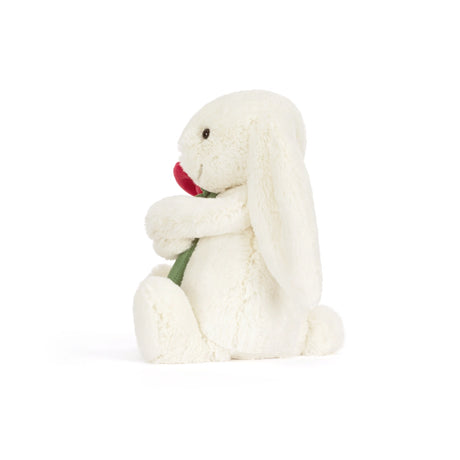 Jellycat | Cream Bunny with Rose