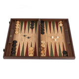 Backgammon | Naturkork mit roten und grünen Punkten | 48x30cm