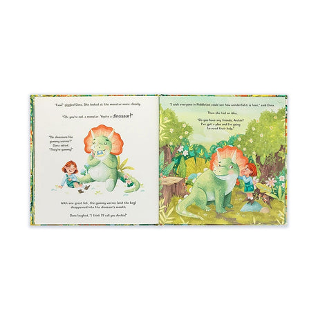 Jellycat | Archie, My Dinosaur Friend Book