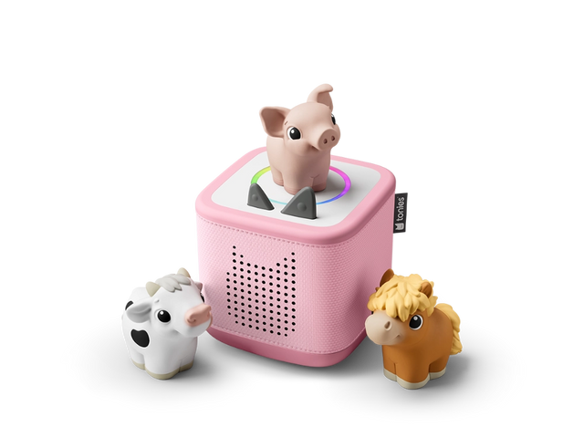 Tonies | Toniebox 2 Rosa Starter Set My First Tonies Bauernhof