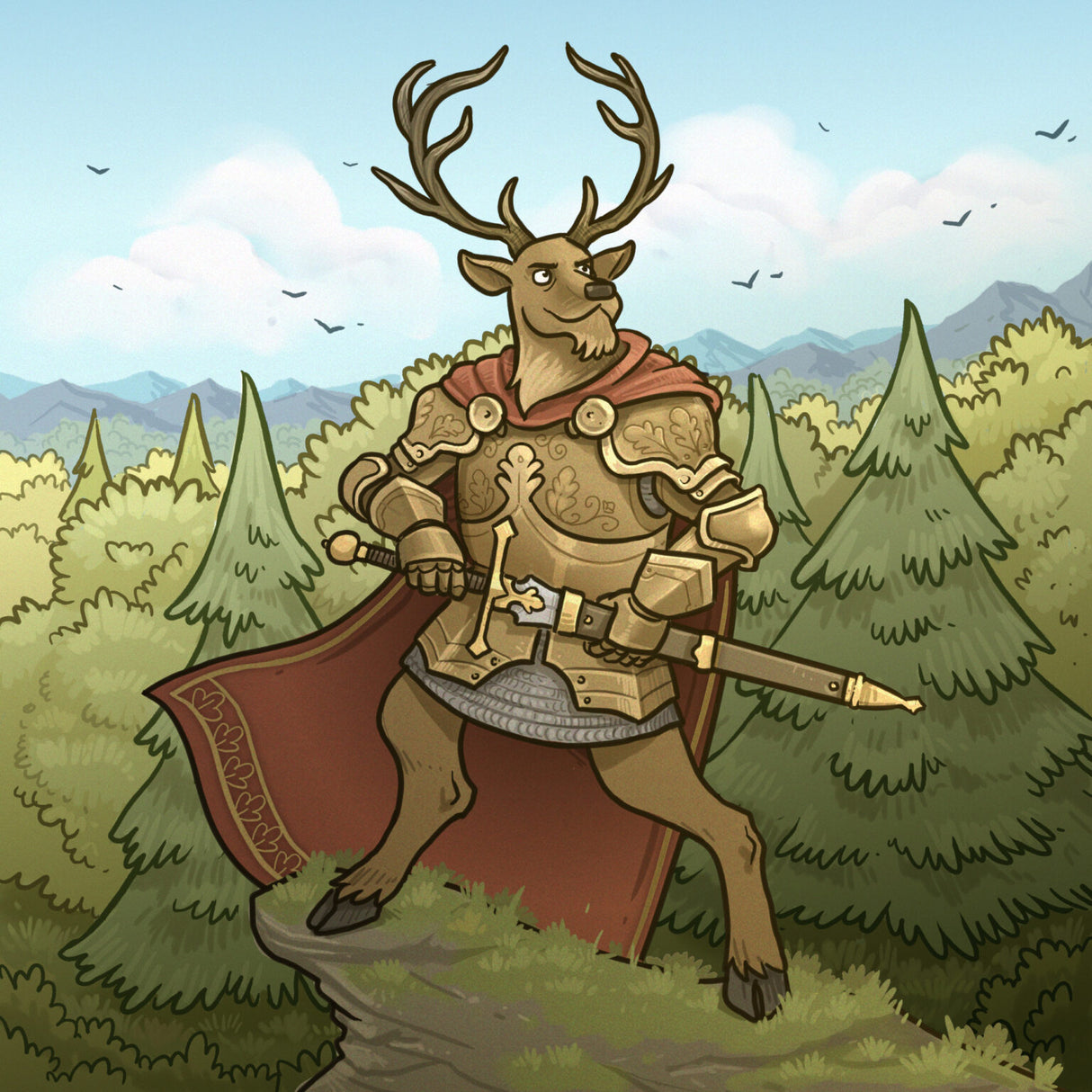 Steinbock Brettspiele | Der König des Waldes  | Nur stationärer Verkauf!