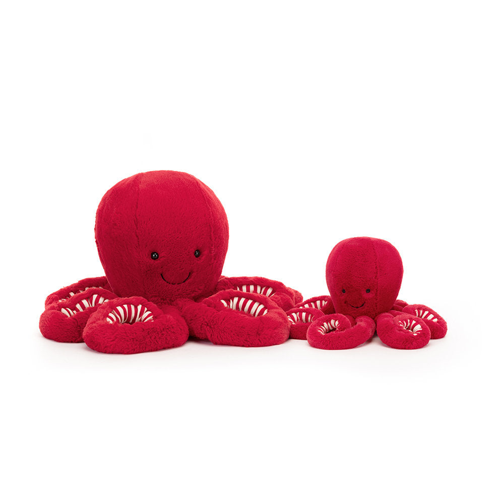 Jellycat | Cranberry Octopus Little