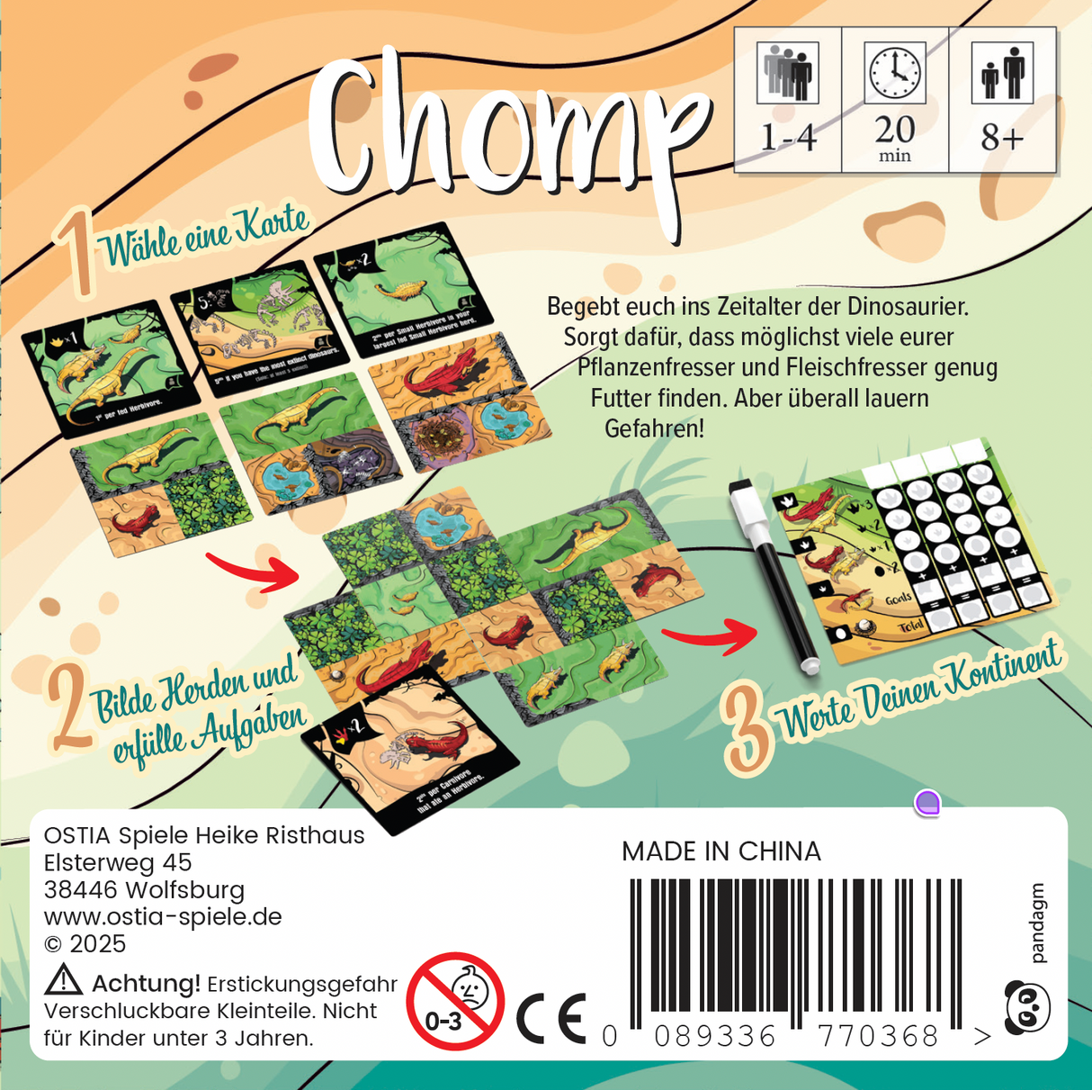 Chomp | Ostia Spiele