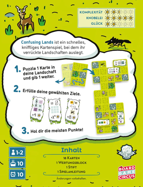 Confusing Lands | Board Game Circus