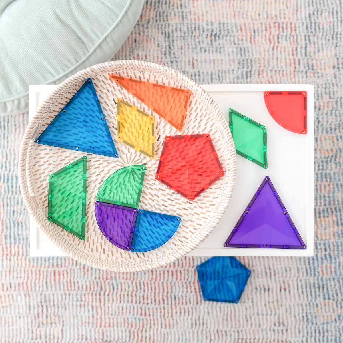 Connetix Magnetbausteine | Rainbow | Shape Expansion Pack | 36 Teile