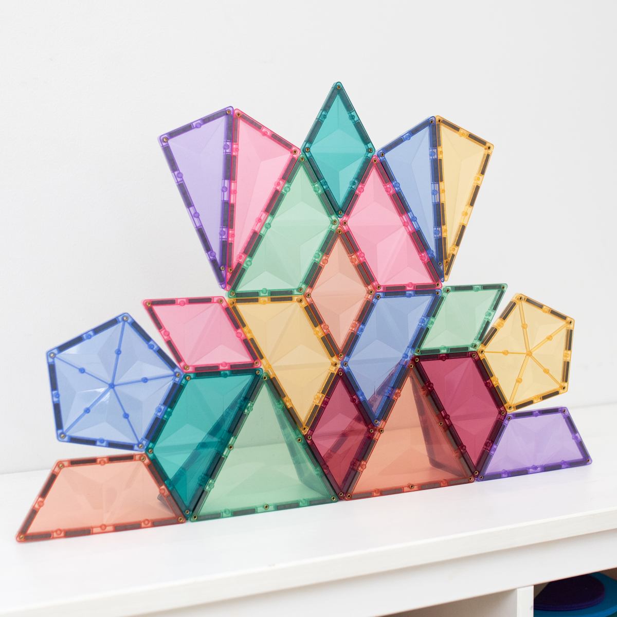Connetix Magnetbausteine | Pastel | Shape Expansion Pack | 48 Teile