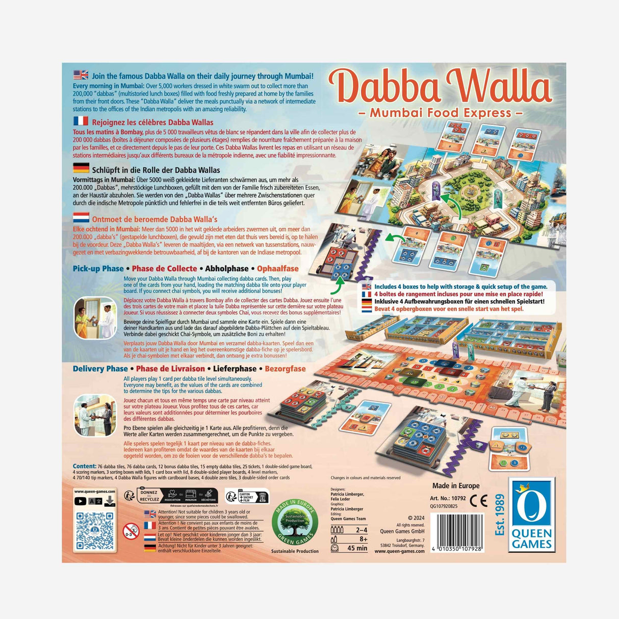 Queen Games | Dabba Walla - Mumbai Food Express