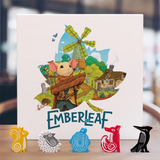 Emberleaf Skellig Games Brettspiel mit Waldlandschaft und Tierfiguren