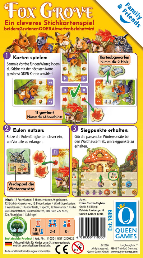 Fox Grove | Queen Games