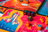 GROLL Frosted Games Brettspiel mit buntem Spielbrett, Würfeln und Spielfiguren