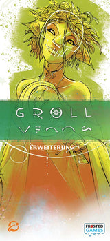 Groll Venna Erweiterung Frosted Games Kartenspiel Frauenfigur Gelb