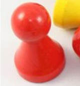 Spielkegel - Halmakegel | 43mm | div. Farben