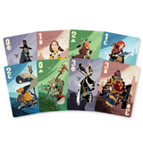 Board Game Circus | Heimliche Herrschaft -Bunte Spielkarten mit Charakteren und Zahlen für Board Game Circus Heimliche Herrschaft Duell