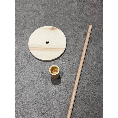 Bonner Fackelstock - Laternenstab | Holz | 3-teilig - ‼️ Versand ab 5 Stück ‼️