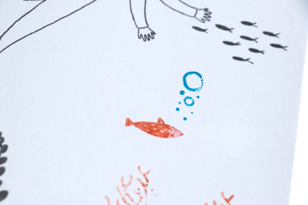 Londji | Aktivitäten | Ruhige Stempel – Meer 