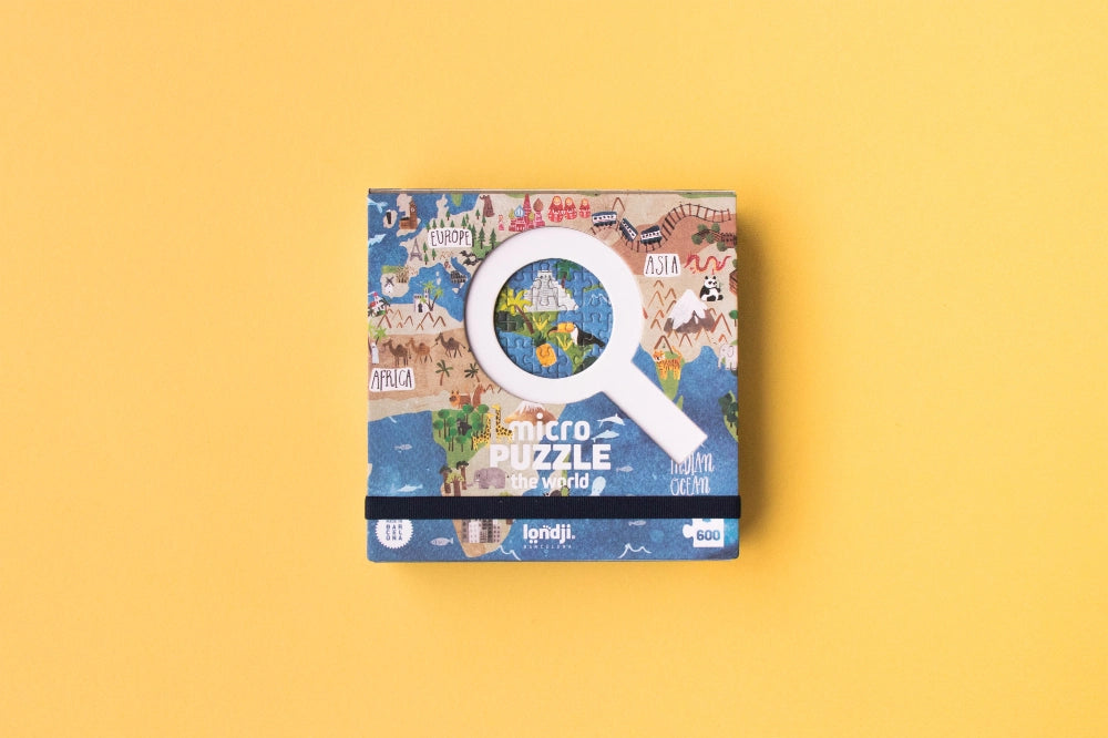 Londji | Mikropuzzle 600 Teile | Entdecke die Welt