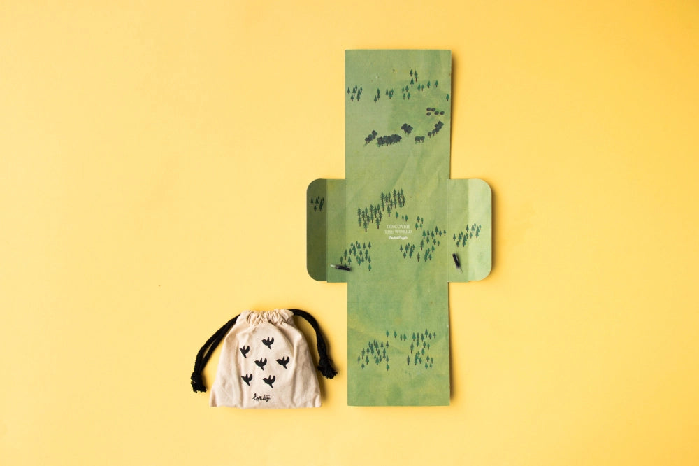 Londji | Taschenpuzzle | Entdecke die Welt