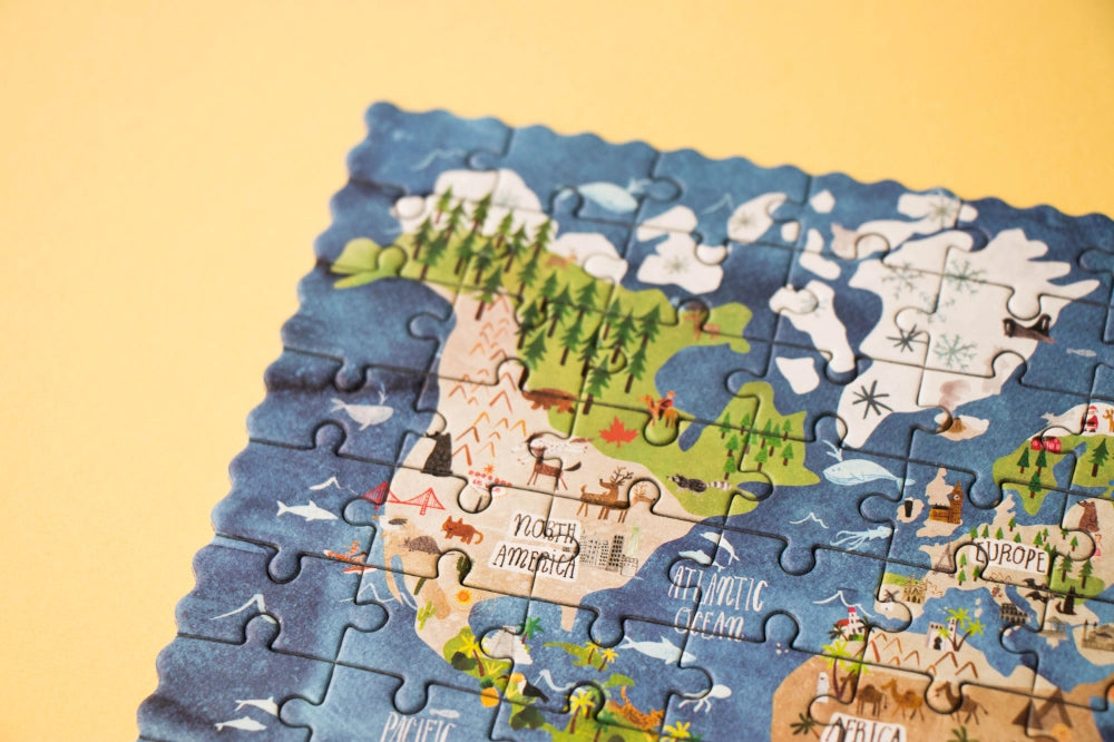 Londji | Taschenpuzzle | Entdecke die Welt