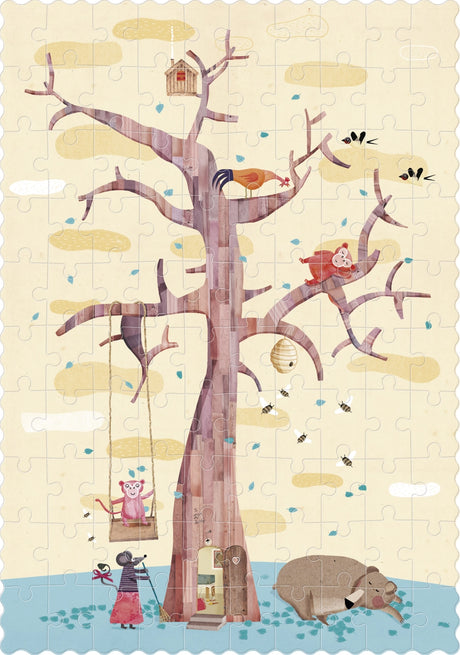 Londji | Taschenpuzzle | Mein Baum-Puzzle