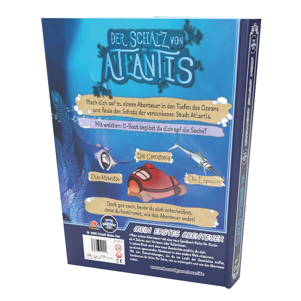 Mein erstes Abenteuer - Schatz von Atlantis | Board Game Box