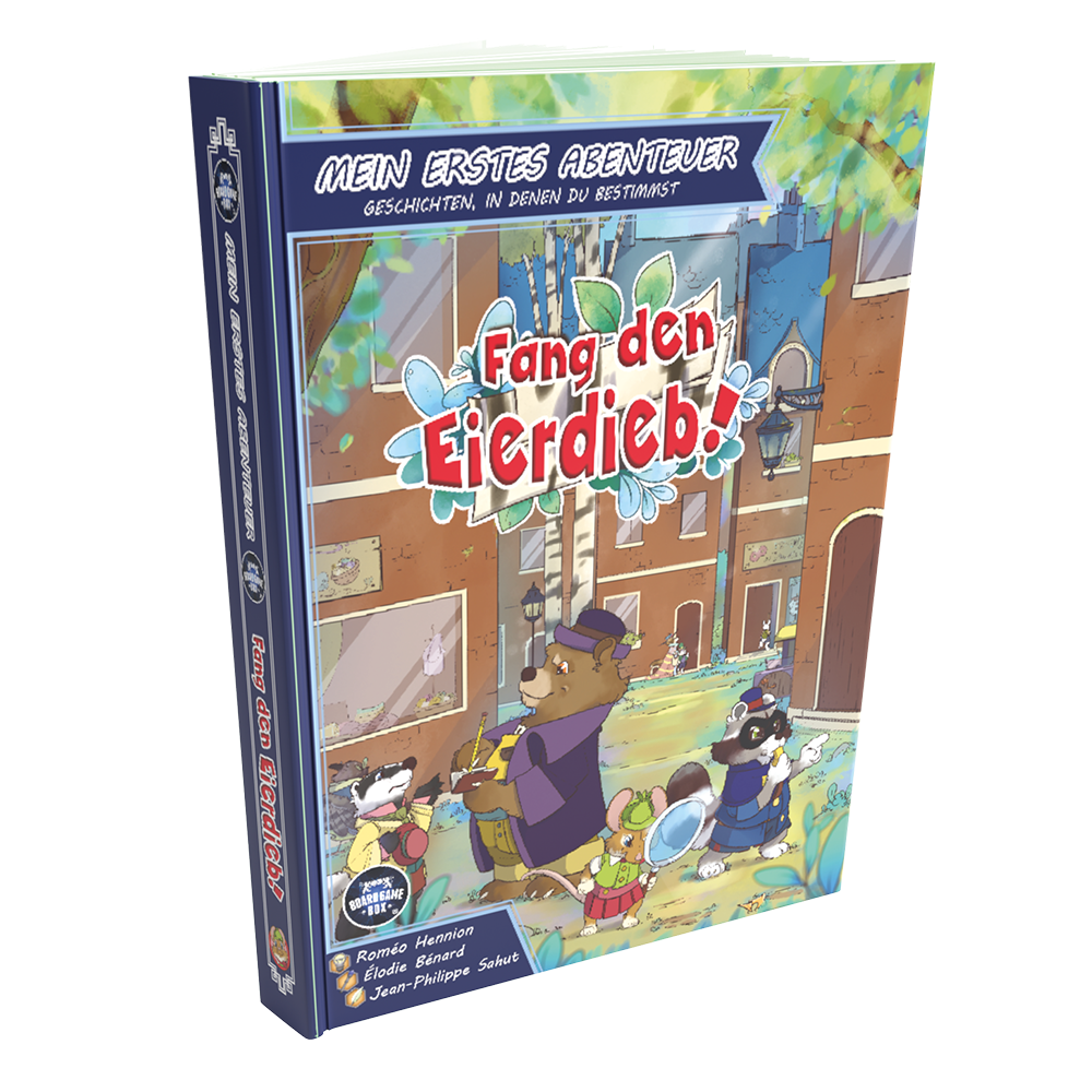 Mein erstes Abenteuer - Fang den Eierdieb | Board Game Box
