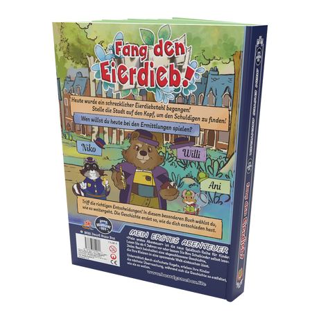 Mein erstes Abenteuer - Fang den Eierdieb | Board Game Box