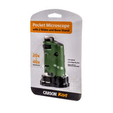 CARSON | Hochwertiges Taschenmikroskop | MicroBrite MM-24