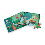 Moulin Roty | Leuchtpuzzle Wasserfall - 24 Teile