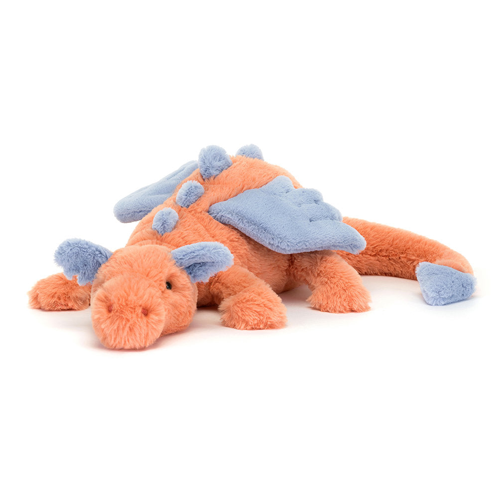 Jellycat | Persimmon Snow Dragon Large