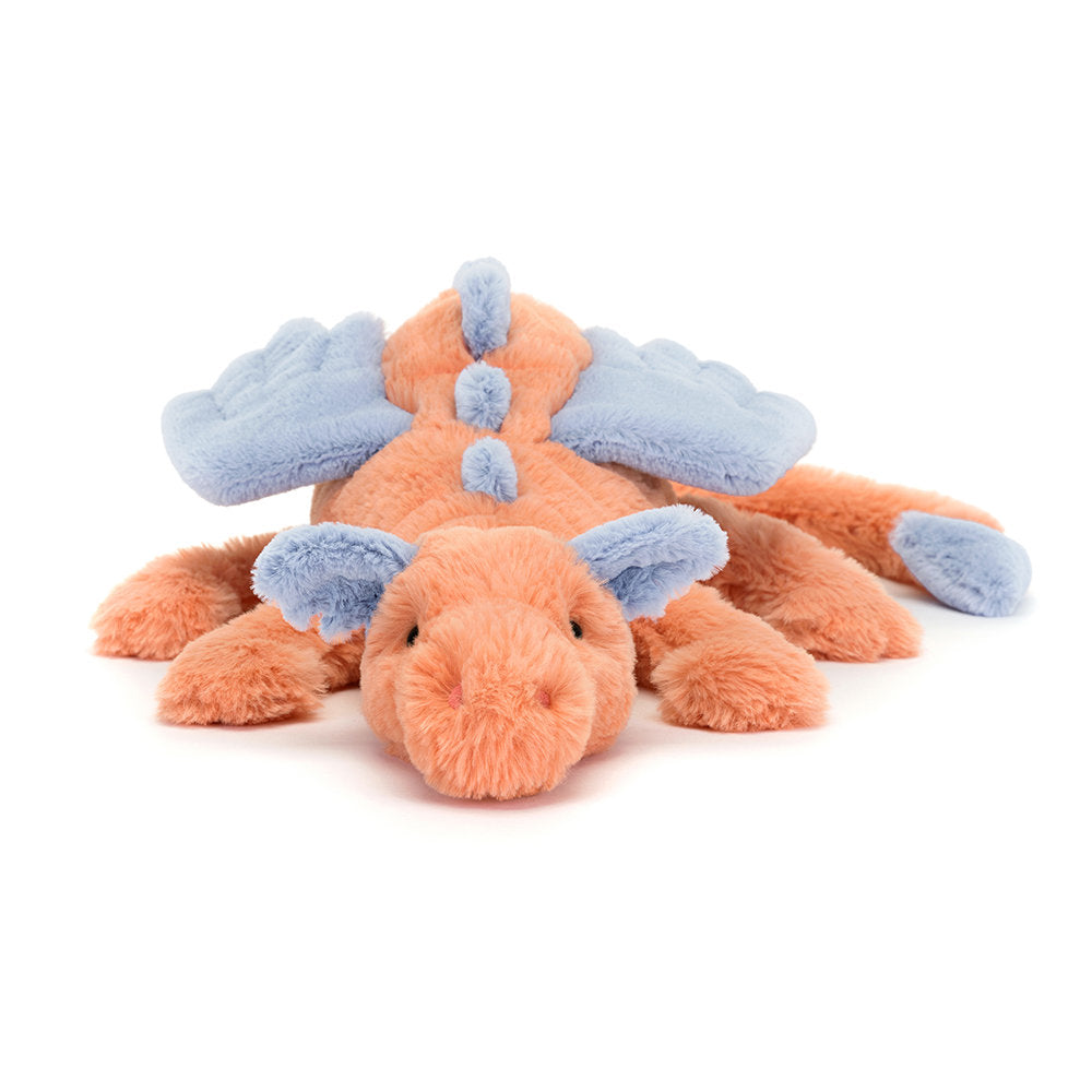 Jellycat | Persimmon Snow Dragon Large