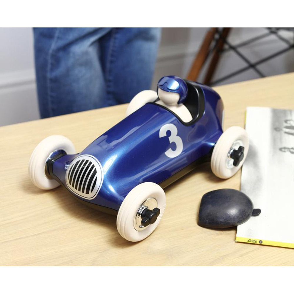 Playforever | Classics |  Bruno Racing Car Metallic Blue