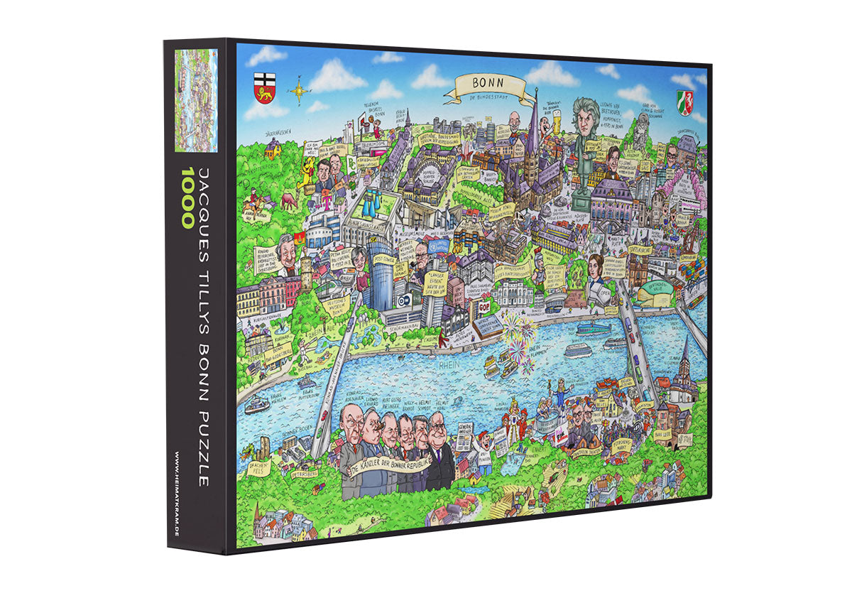 Jacque Tilly | Bonn | Puzzle | 1000 Teile