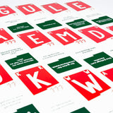 QuickStop | Das Buchstaben-Duell | Weihnachtsedition