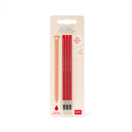 LEGAMI | Ersatzminen für löschbaren Gelstift - Refill Erasable Pen