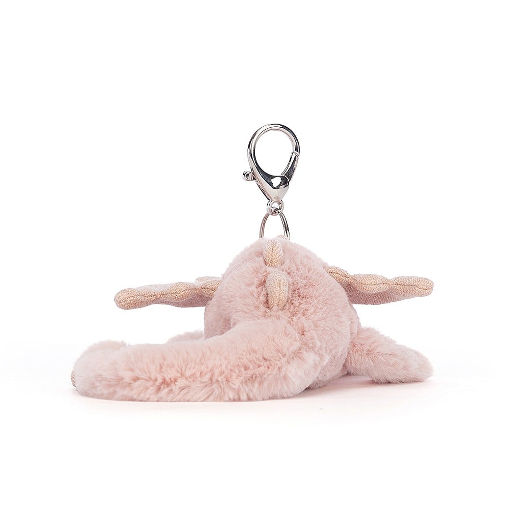 Jellycat | Rose Dragon Bag Charm