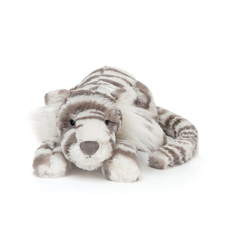 Jellycat | Sacha Snow Tiger Little
