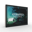 Storyfold Schattenwald Brettspiel Schachtel mit mystischem Wald Motiv