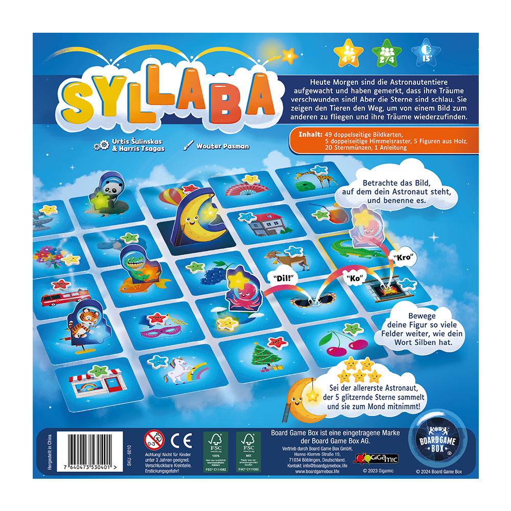Syllaba | Board Game Box