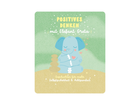 Tonies | Positives Denken mit Elefant Greta - Geschichten für mehr Selbstsicherheit und Achtsamkeit