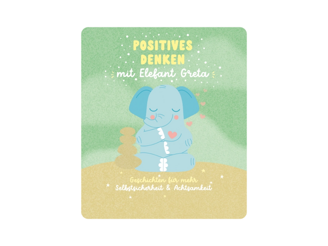 Tonies | Positives Denken mit Elefant Greta - Geschichten für mehr Selbstsicherheit und Achtsamkeit