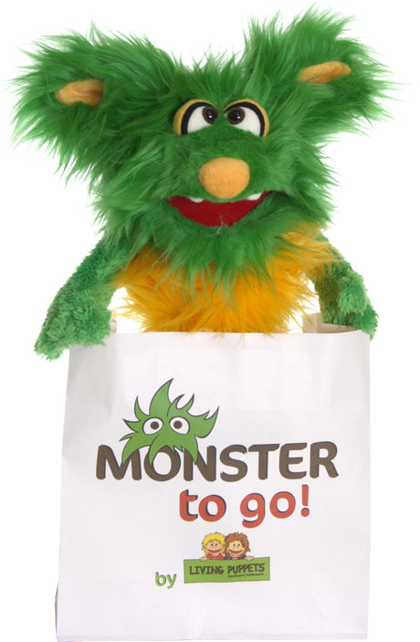 Living Puppets | Schotter (grün gelb) | Monster to go ! | W847