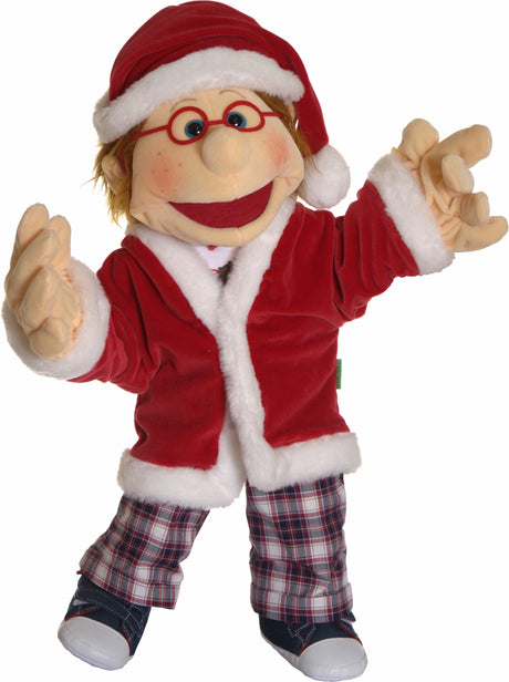 Living Puppets | Weihnachtsmann Kleidung (2teilig) | Bekleidung | W863