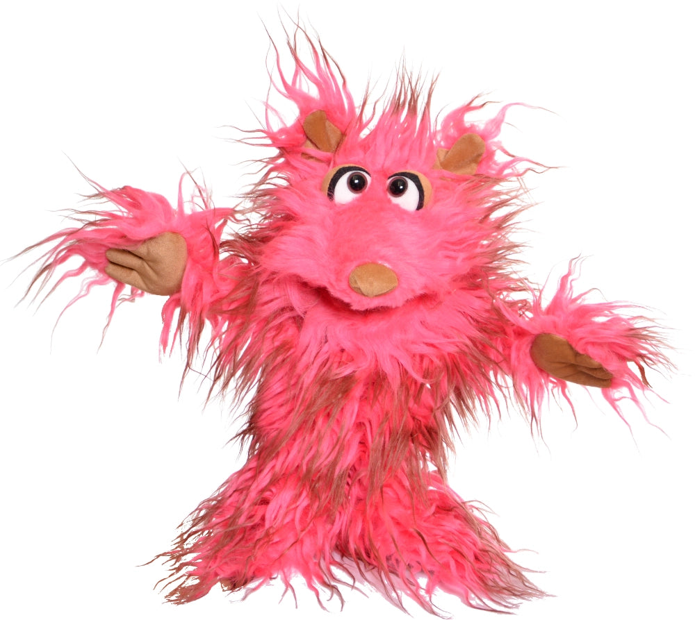 Living Puppets | Klaus-Trude (rosa/braun) | Monster to go ! | W886