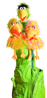Living Puppets | Bernie-Birdie | Golfcover | W918